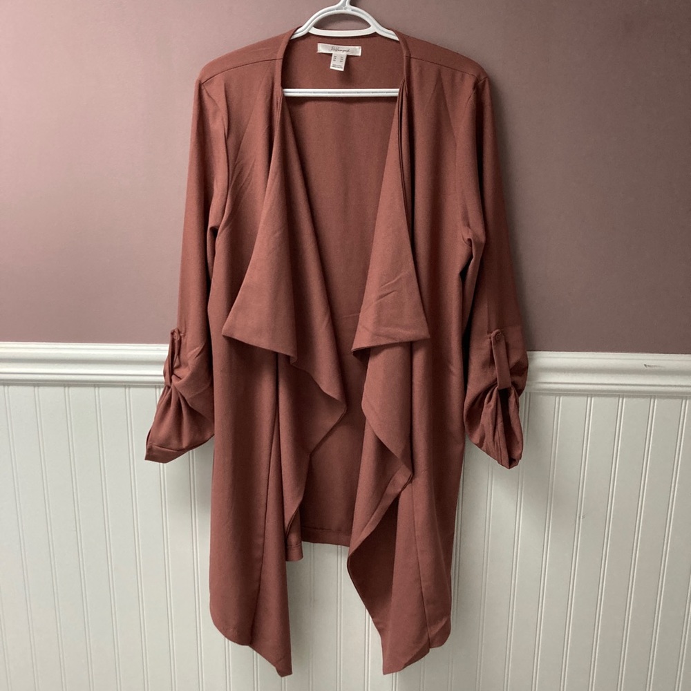 Revamped dust pink blazer